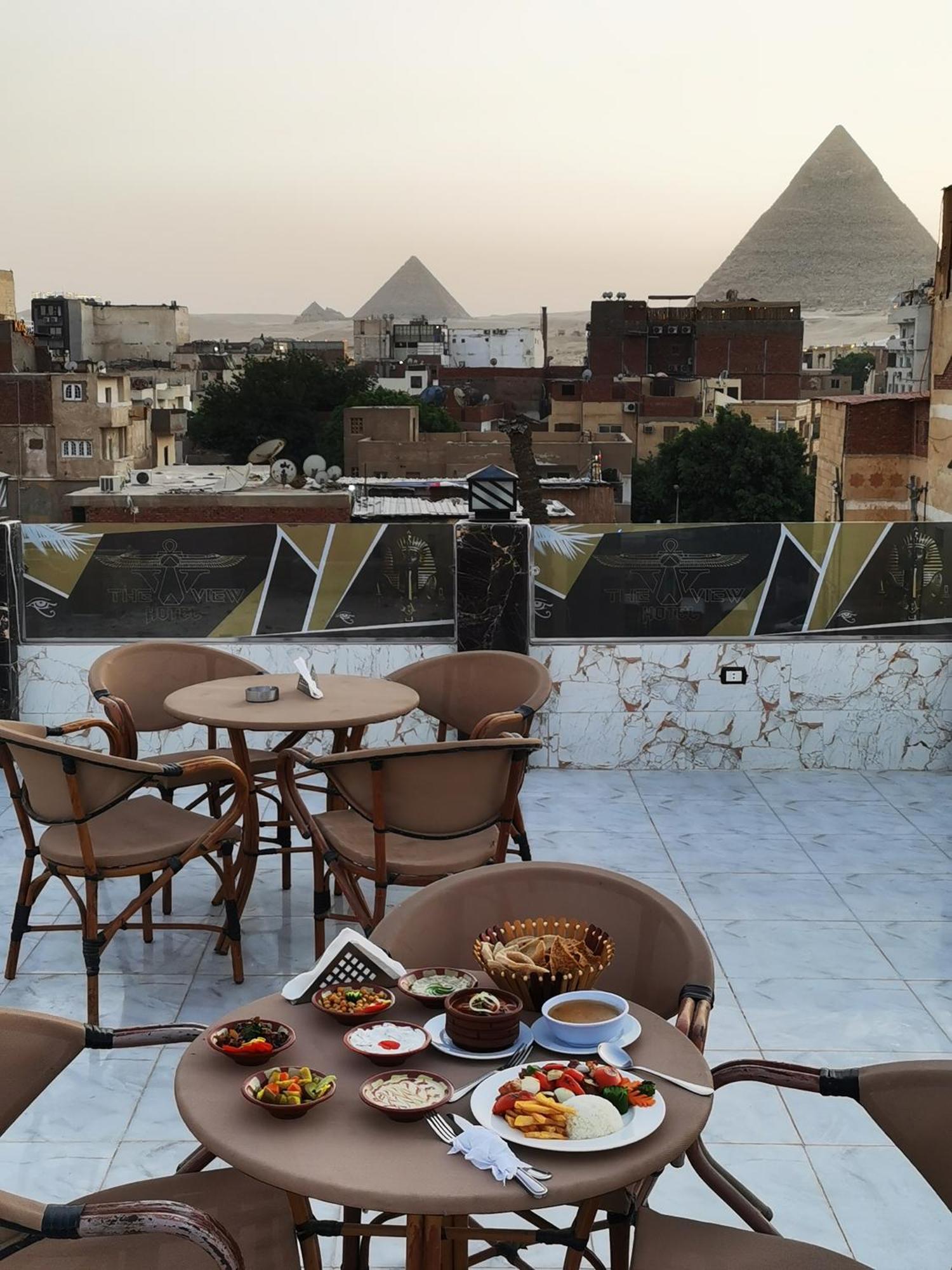 The View Pyramids Hotel Kafret el-Gabal Екстериор снимка